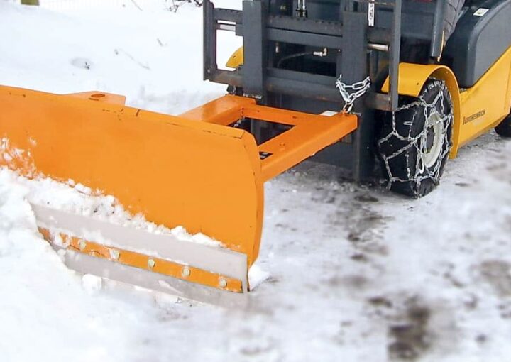 Forklift Snow Plough Attachments