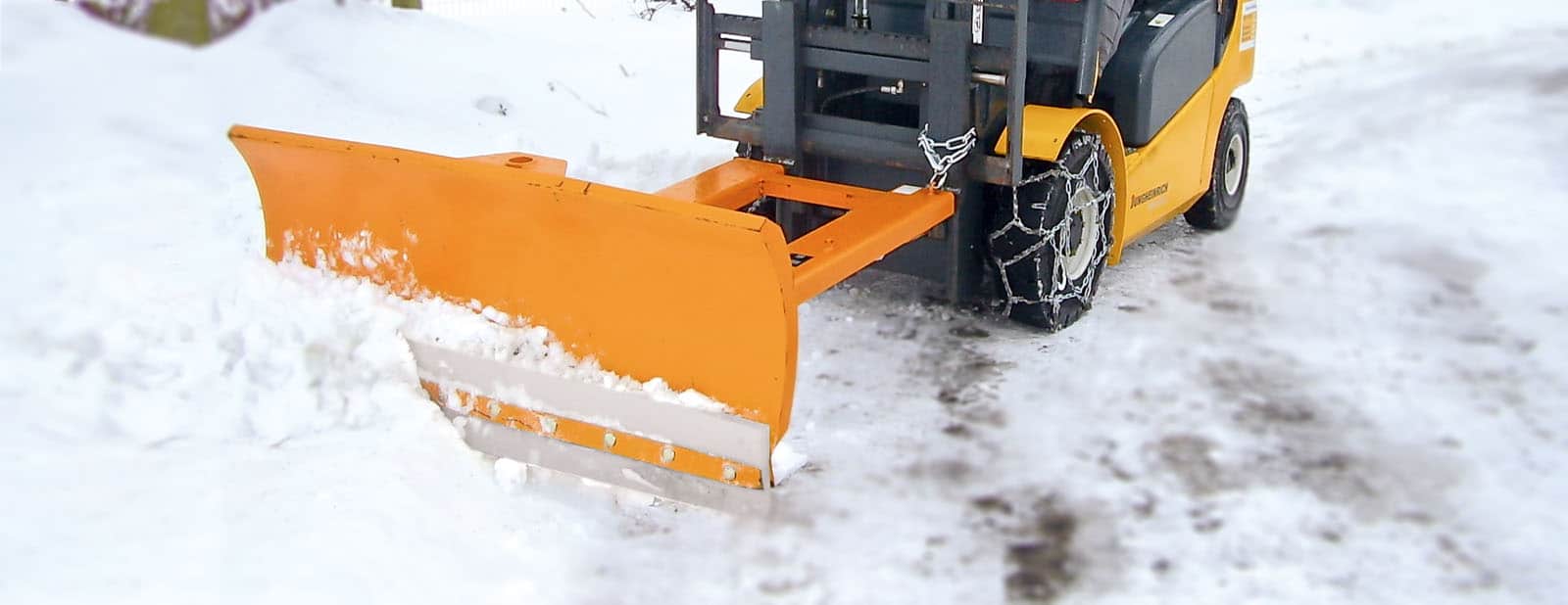 Forklift Snow Plough Attachments